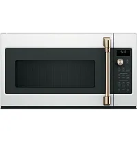 Cafe 517 Series White Over-the-range Microwave