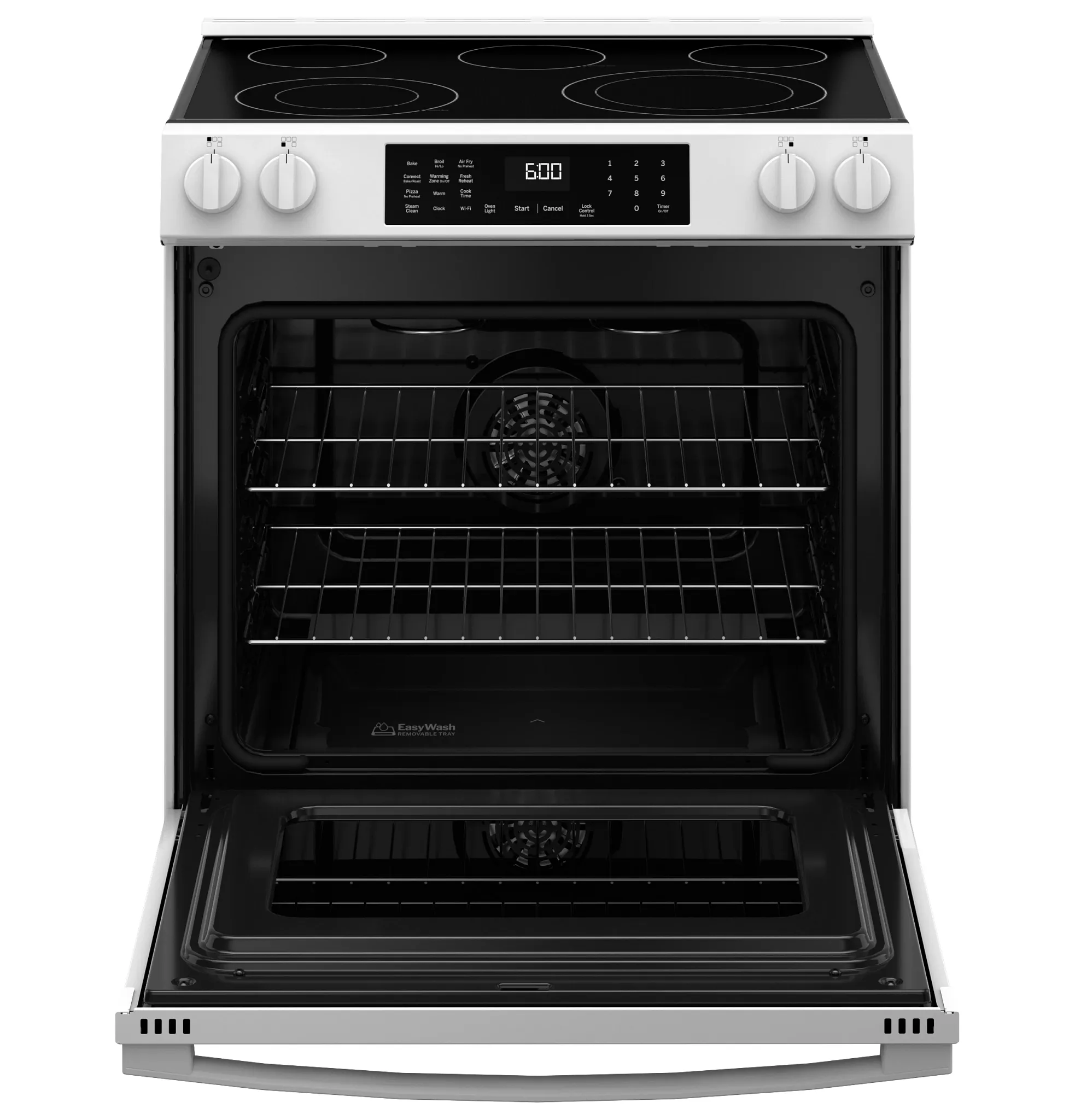 Ge 600 Series White 30" Electric Range