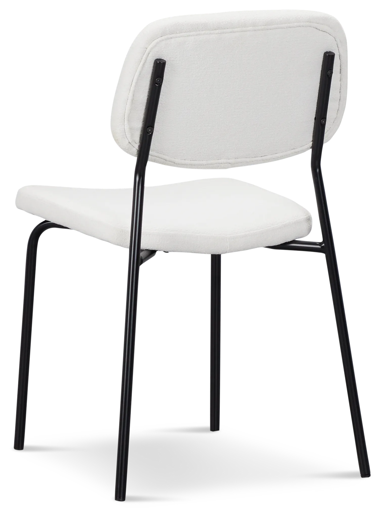 Andover White Upholstered Side Chair