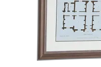 Model Beige Framed Wall Art