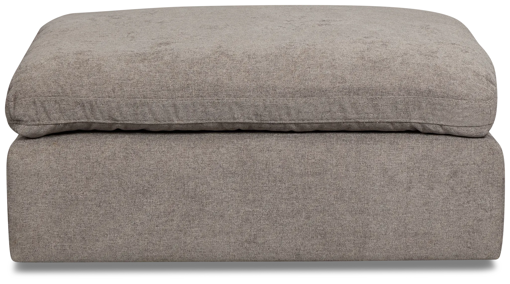Drift Dark Gray Fabric Ottoman Drift Dark Gray Fabric Ottoman
