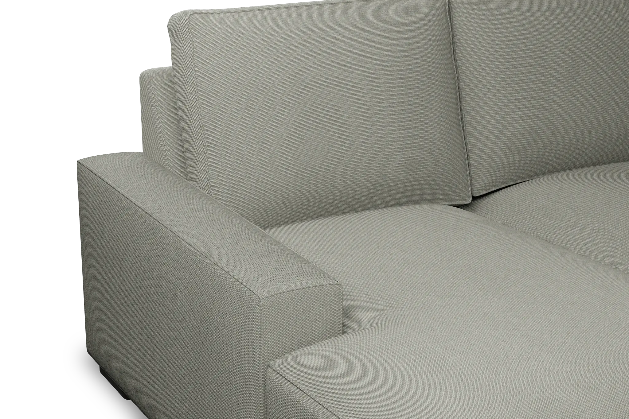 Edgewater Delray Pewter Left Chaise Sectional Edgewater Delray Pewter Left Chaise Sectional