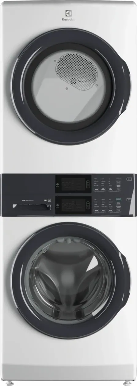 Electrolux 7300 Series White Gas Laundry Center