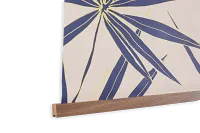 Views Dark Blue Canvas Wall Art