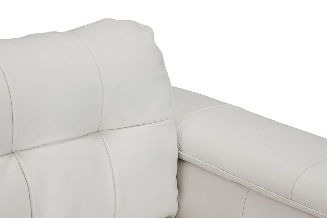 Rowan Light Beige Leather Chair