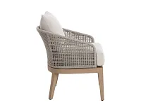 Ukiah Gray Accent Chair With Light Gray Cushions