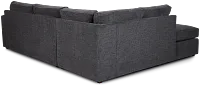 Maxie Dark Gray Micro Small Left Bumper Sectional