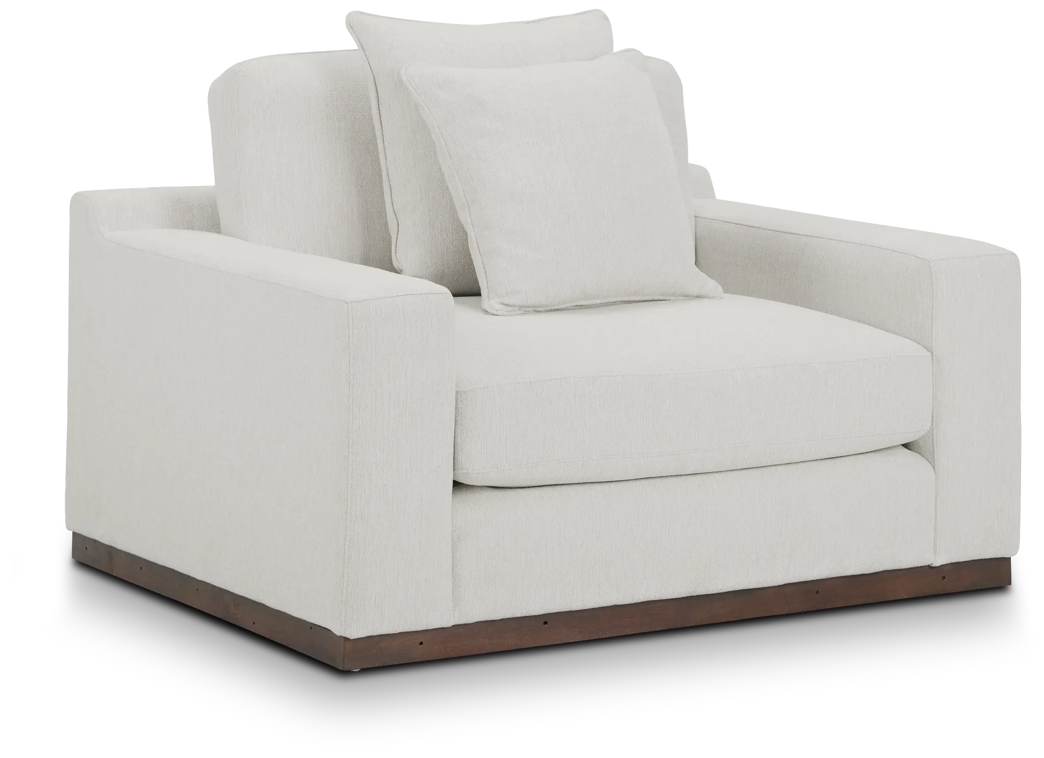 Mckenzie White Fabric Chair Mckenzie White Fabric Chair