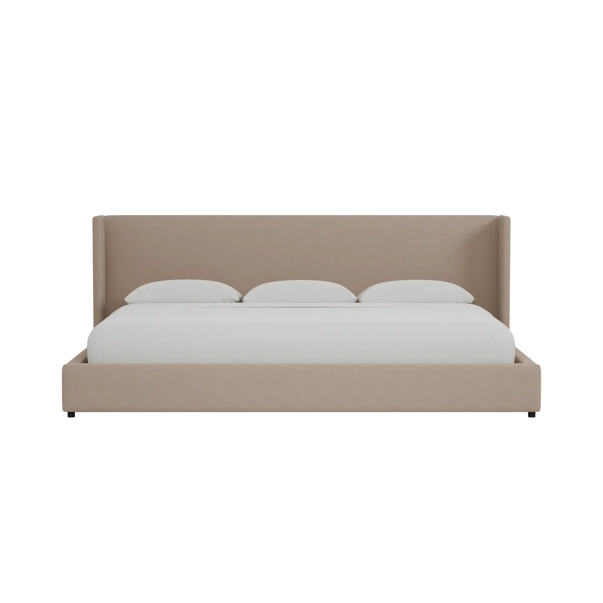 Captiva Joya Beige 48" Upholstered Shelter Bed Captiva Joya Beige 48" Upholstered Shelter Bed