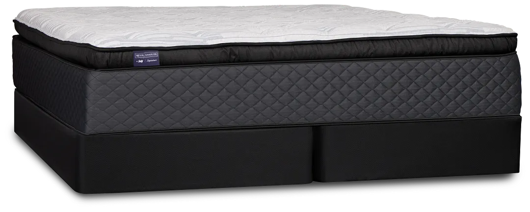 Kevin Charles By Sealy Signature Ultra Plush Mattress Set