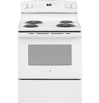 Ge 360 Series White 30" Electric Range