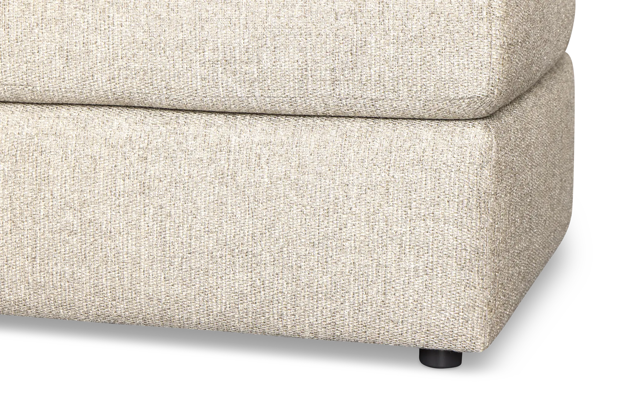 Maxwell Dark Gray Fabric Cocktail Ottoman Maxwell Dark Gray Fabric Cocktail Ottoman