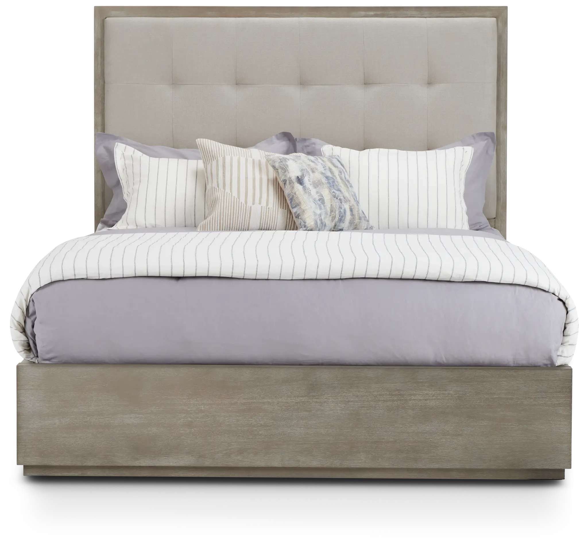 Madden Light Tone Wood Platform Bed Madden Light Tone Wood Platform Bed