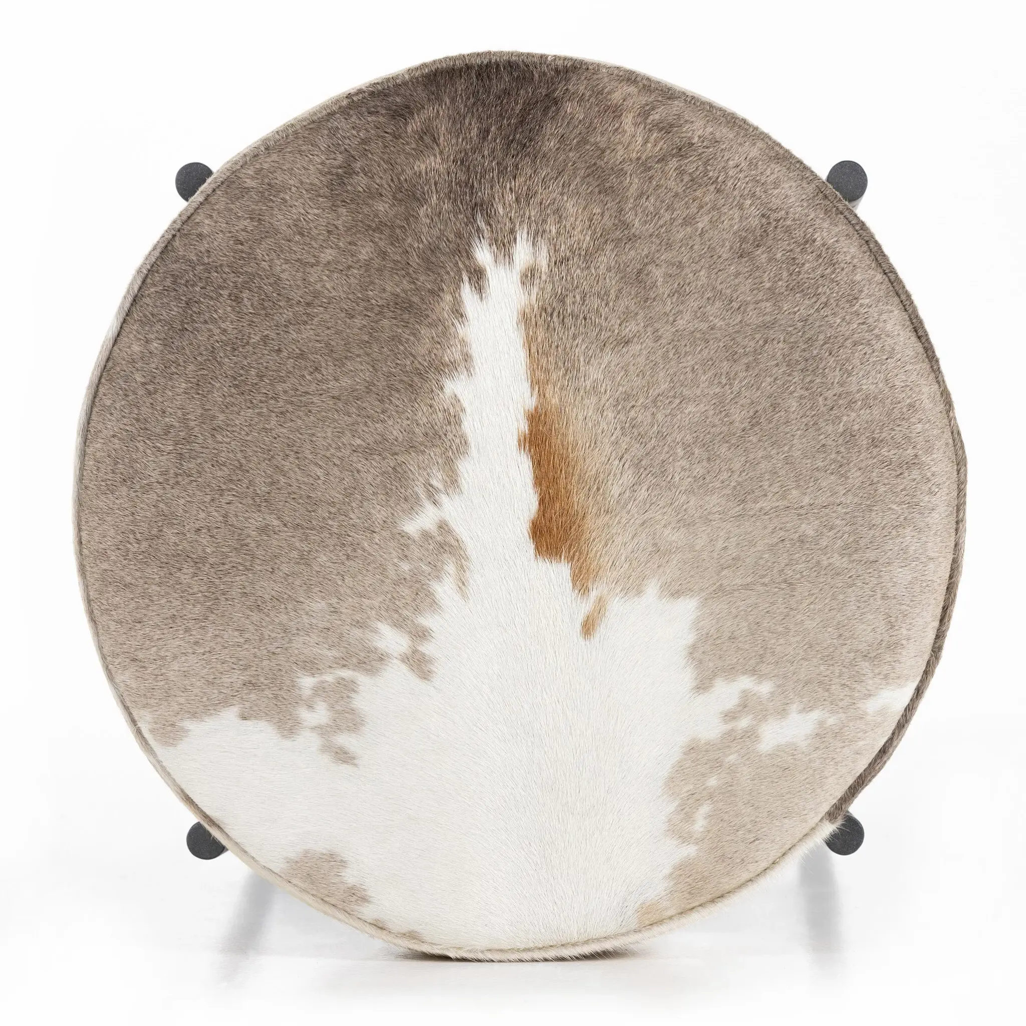 Four Hands Cattle Brownbackless 24" Upholstered Barstool Four Hands Cattle Brownbackless 24" Upholstered Barstool