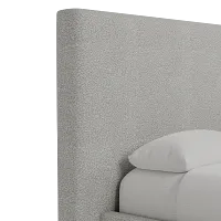 Grayton Sutton 54" Upholstered Platform Bed