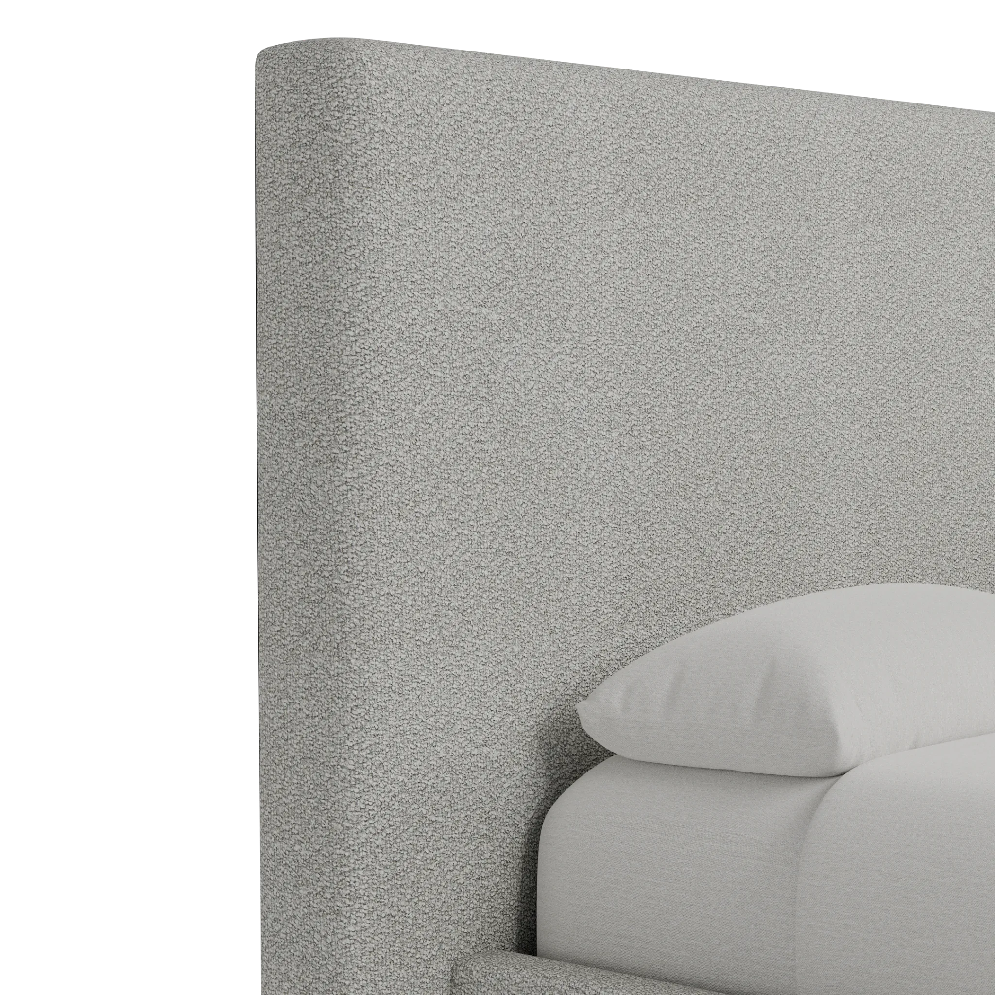 Grayton Sutton 54" Upholstered Platform Bed