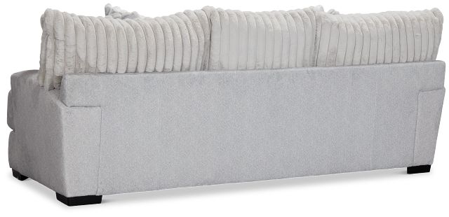 Kylie Light Gray Fabric Sofa