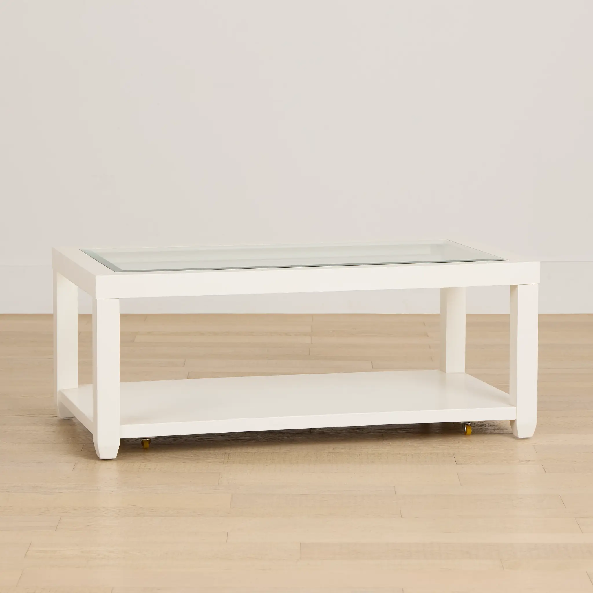 Hurley White Rectangular Coffee Table Hurley White Rectangular Coffee Table