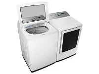 Samsung 8300 Series White Front Load Electric Dryer