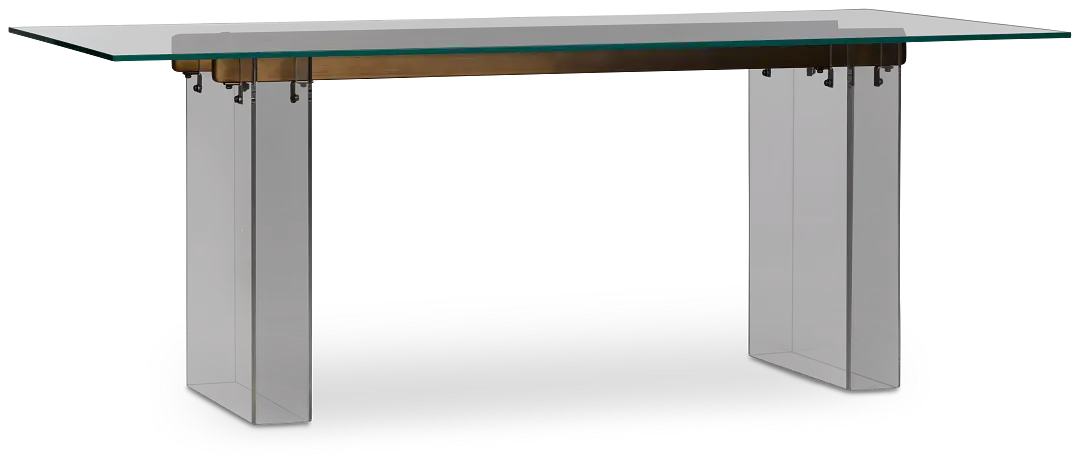 Avondale Glass Rectangular Table Avondale Glass Rectangular Table