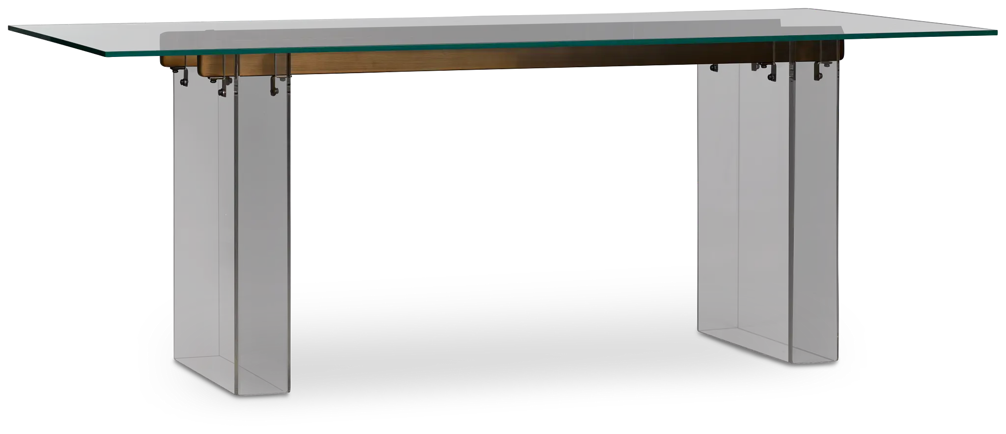 Avondale Glass Rectangular Table Avondale Glass Rectangular Table