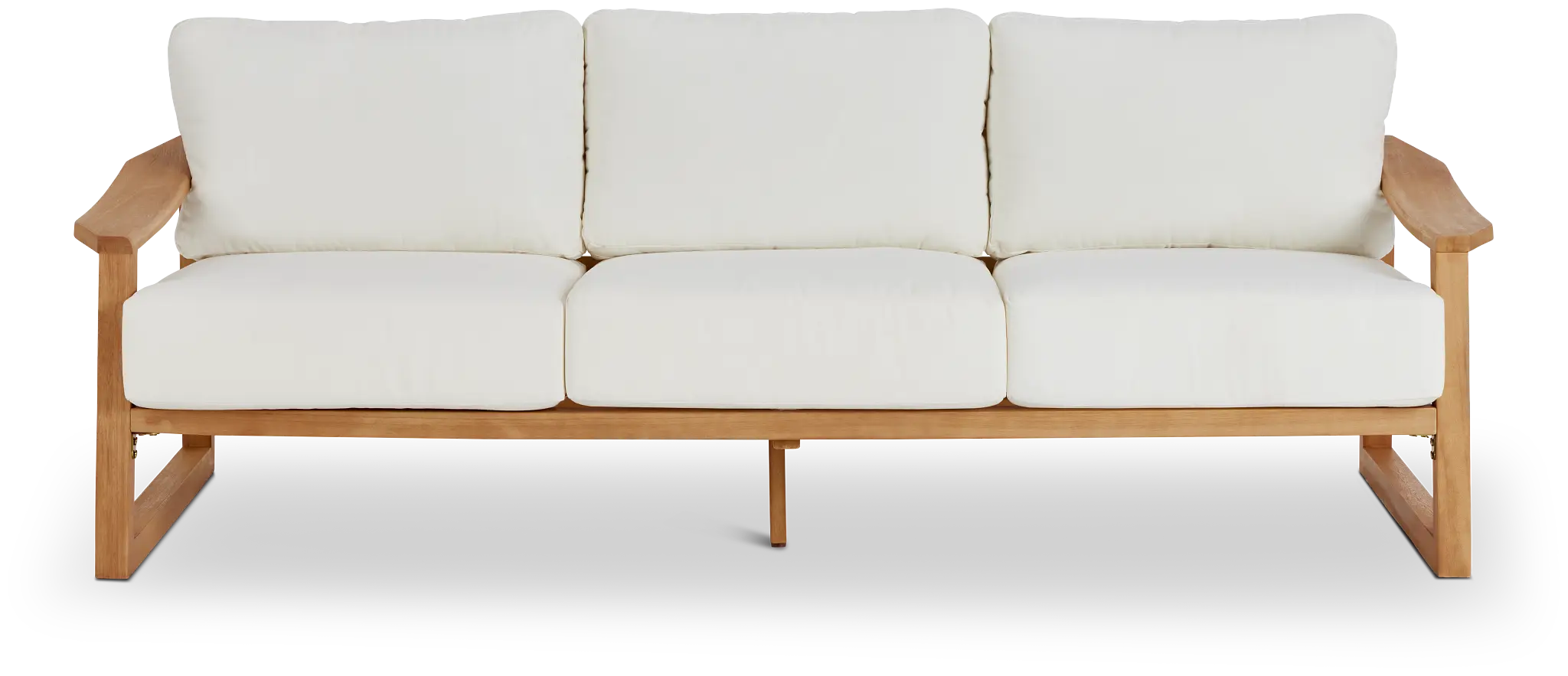 Tobago Light Tone Sofa With White Cushions Tobago Light Tone Sofa With White Cushions