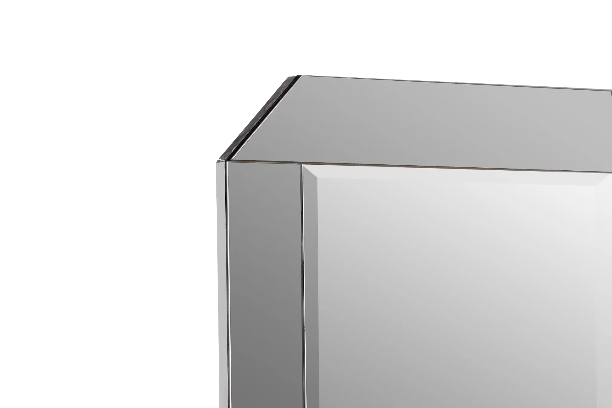 Cortina White Dresser & Mirror Cortina White Dresser & Mirror