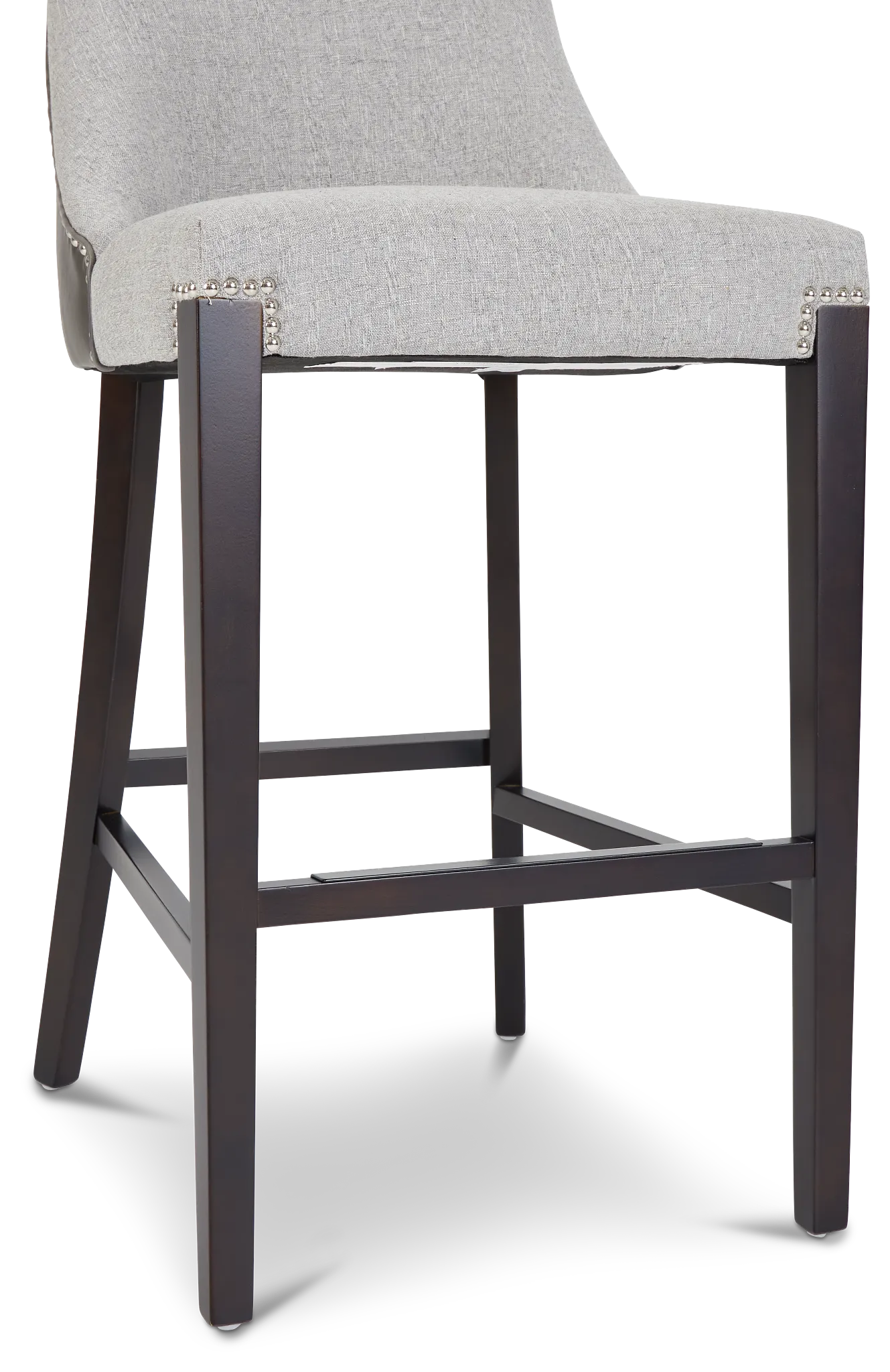 Brynn Light Gray Micro 30" Barstool