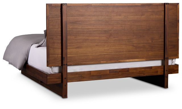 Bowery Dark Tone Panel Bed
