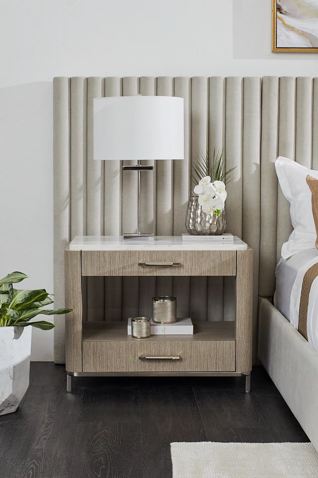 Soren White Nightstand