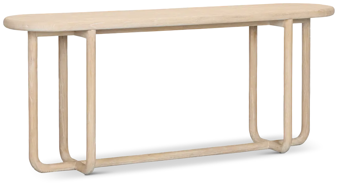 Kairo Light Tone Oval Console Table Kairo Light Tone Oval Console Table