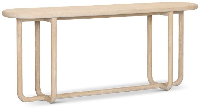 Kairo Light Tone Oval Console Table