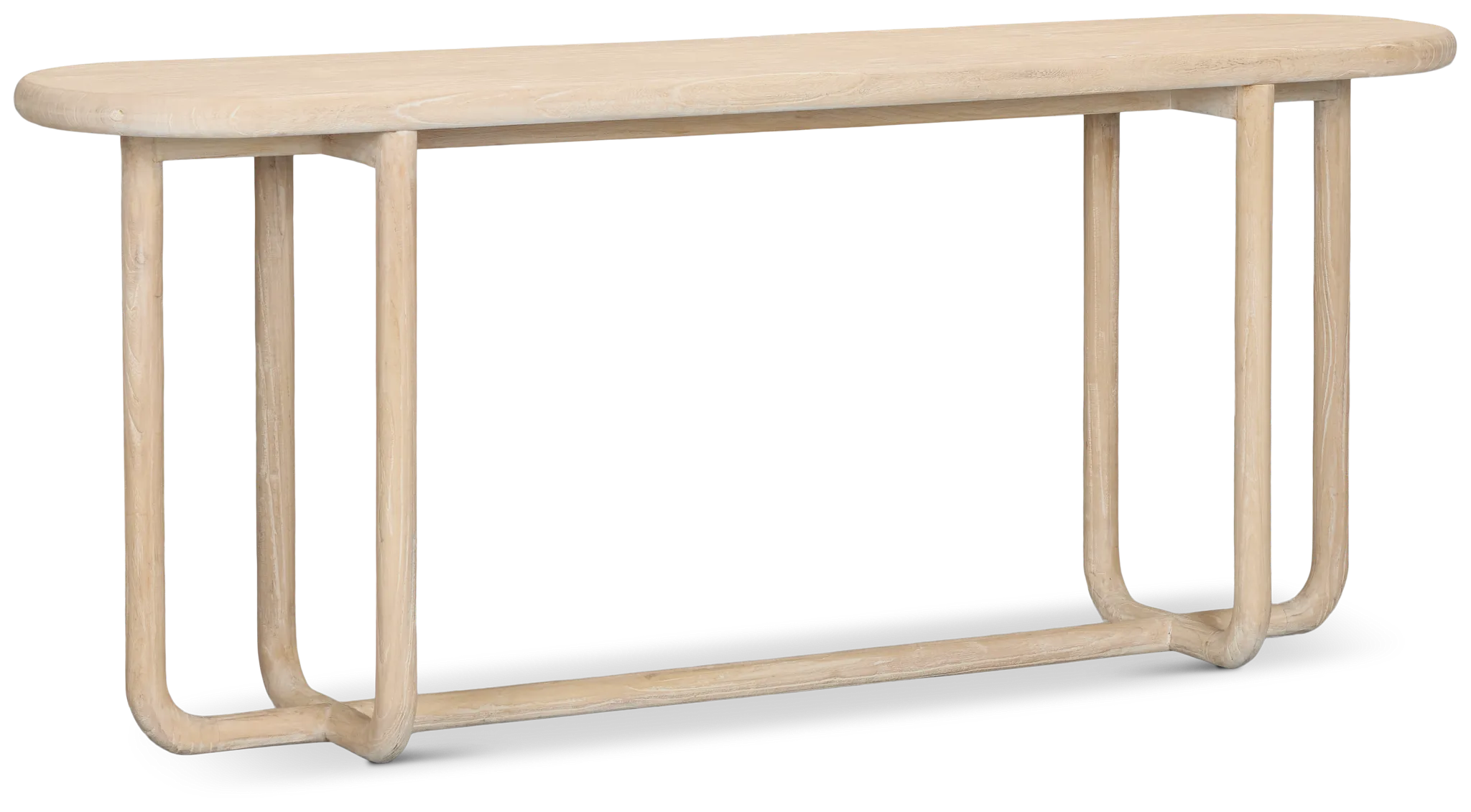 Kairo Light Tone Oval Console Table