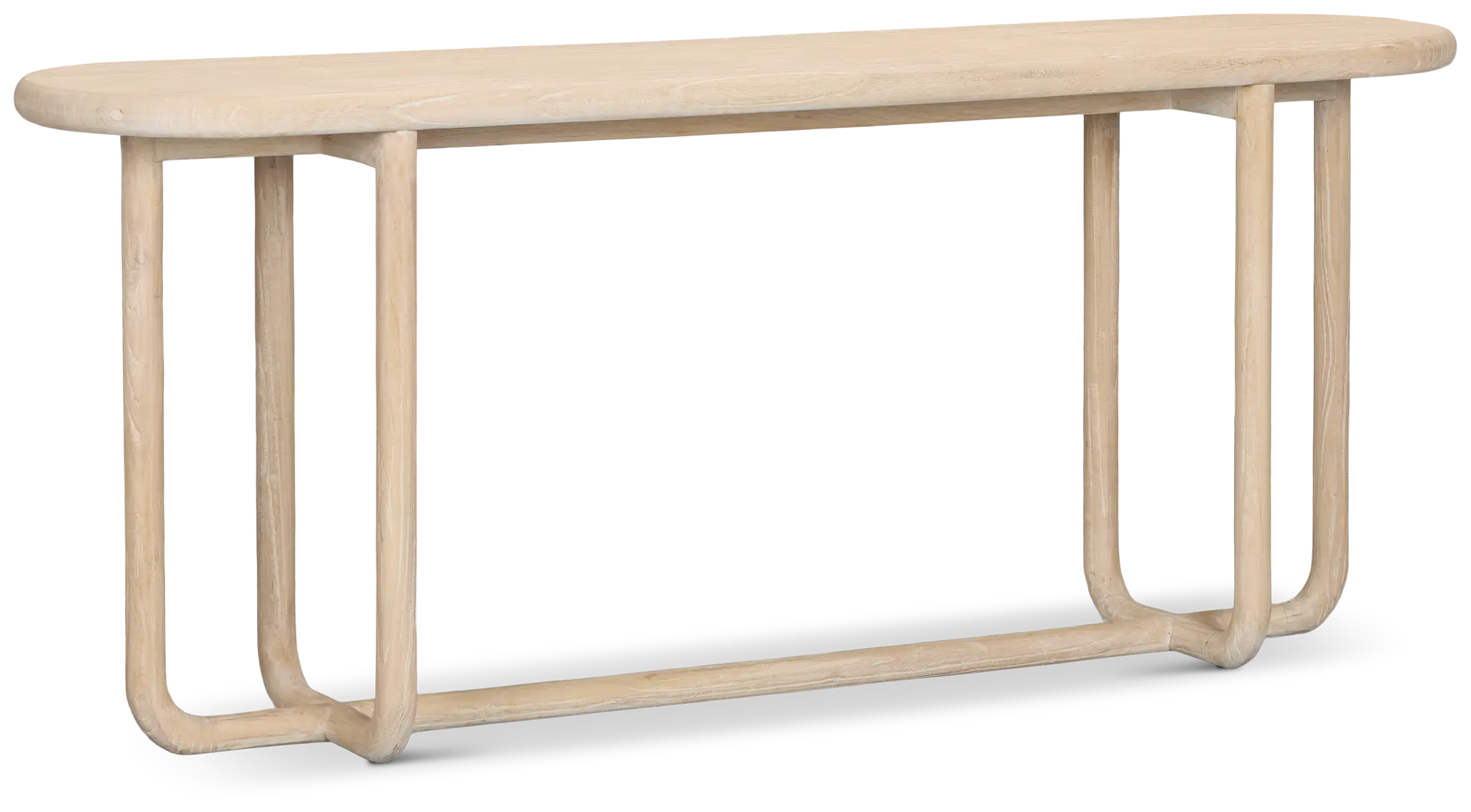 Kairo Light Tone Oval Console Table Kairo Light Tone Oval Console Table