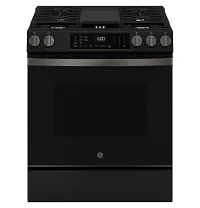 Ge 600 Series Black 30" Gas Range