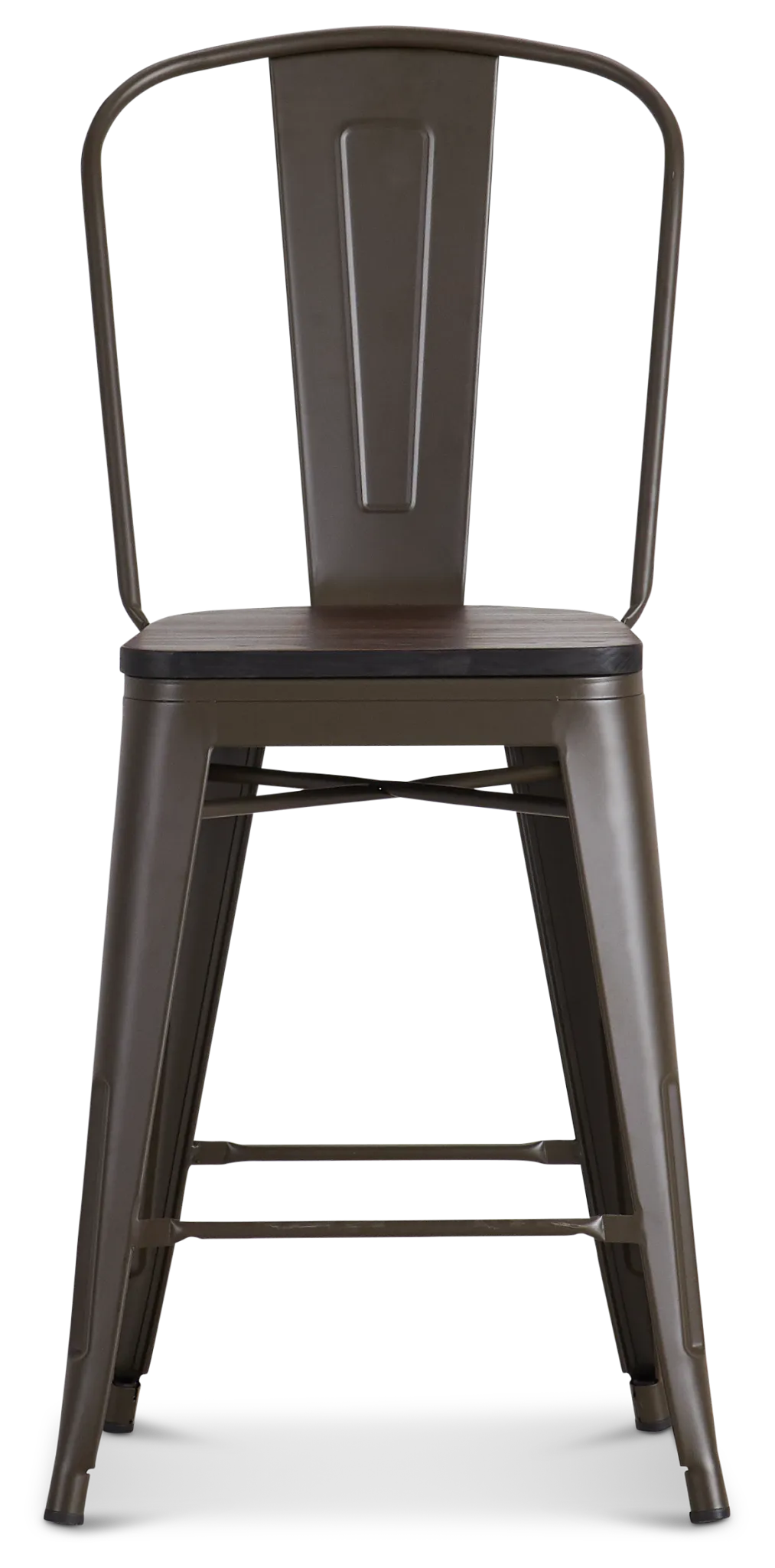Harlow Dark Tone 24" Wood Barstool