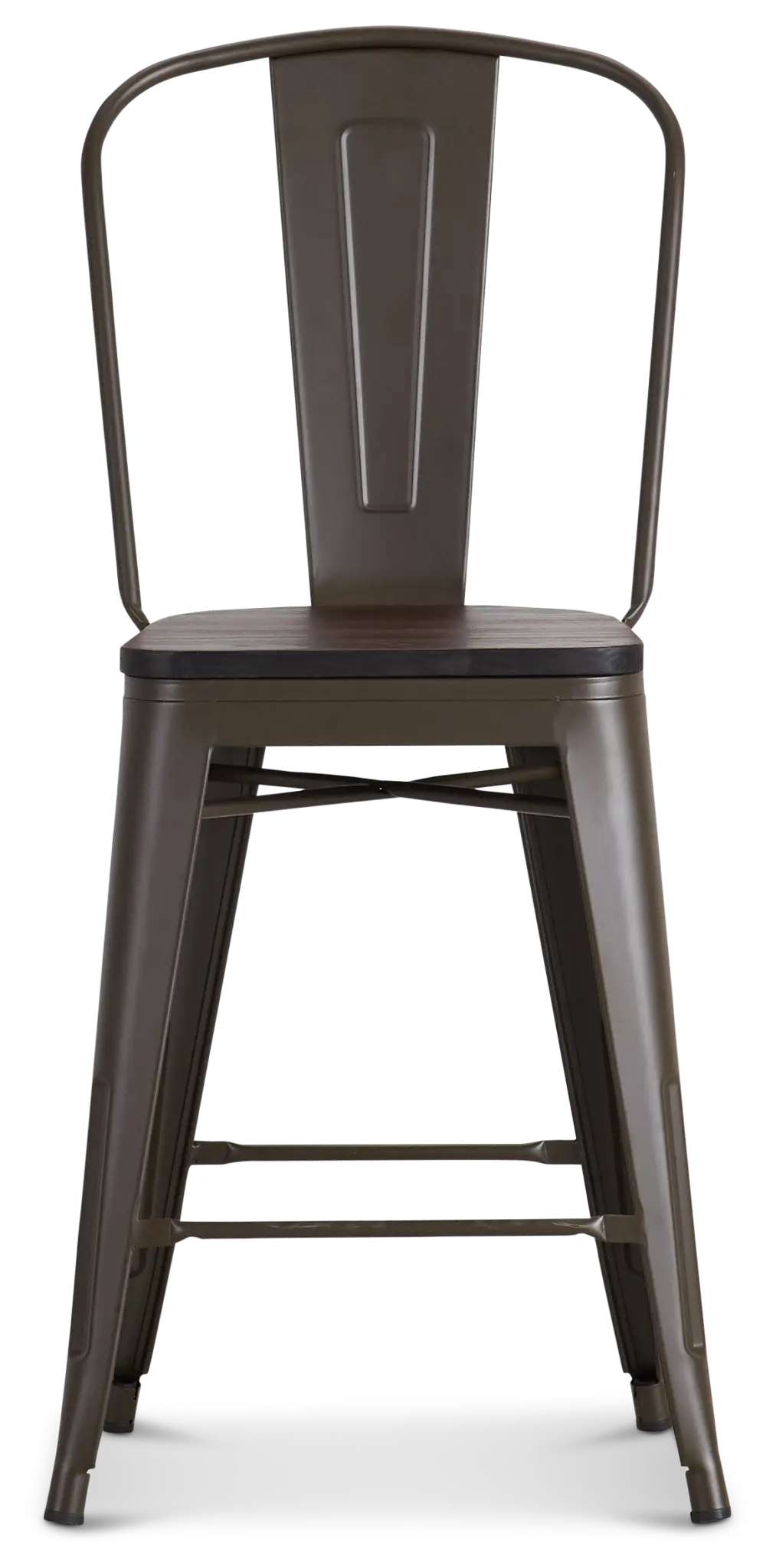Harlow Dark Tone 24" Wood Barstool Harlow Dark Tone 24" Wood Barstool