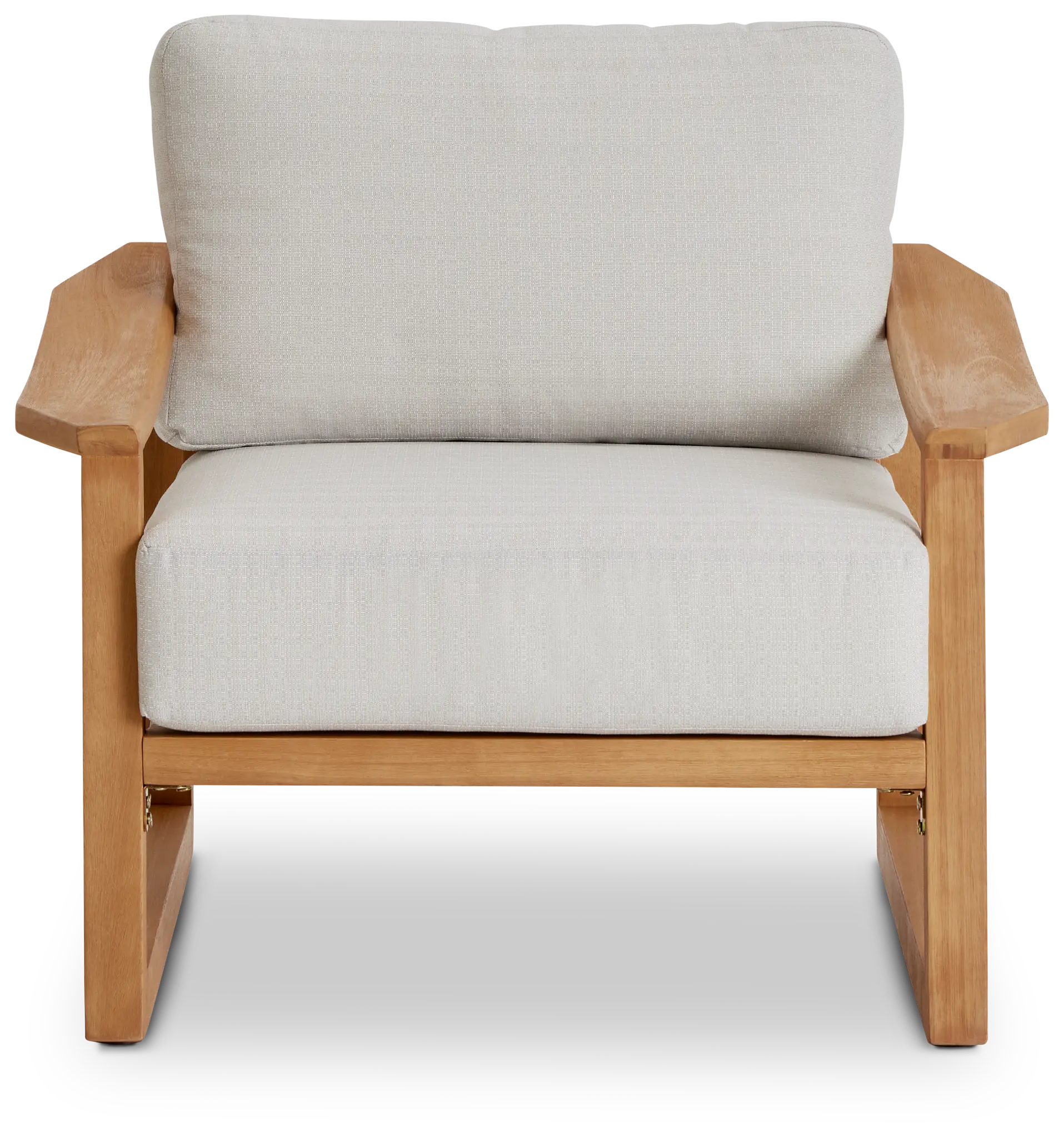 Tobago Light Tone Chair With Gray Cushion Tobago Light Tone Chair With Gray Cushion