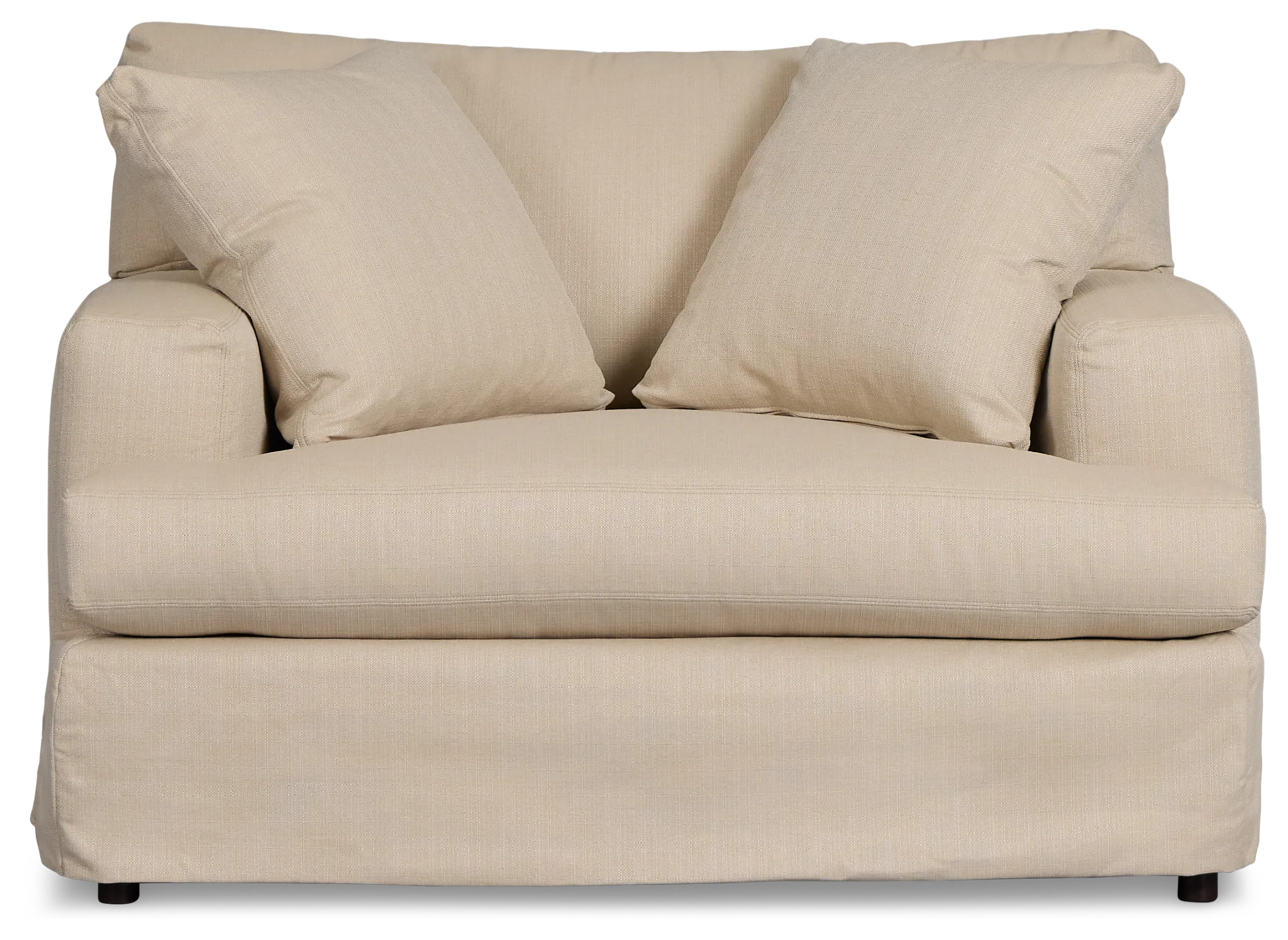 Marren Beige Fabric Chair