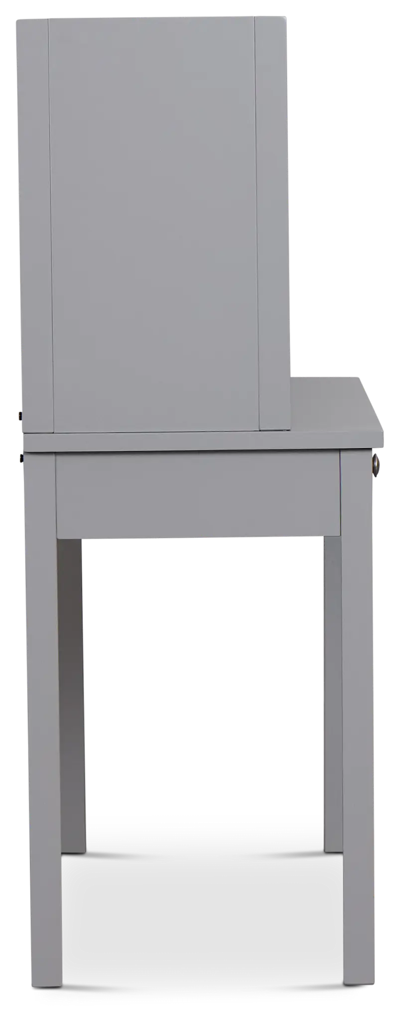 Charleston Gray 1-drawer Desk & Hutch Charleston Gray 1-drawer Desk & Hutch