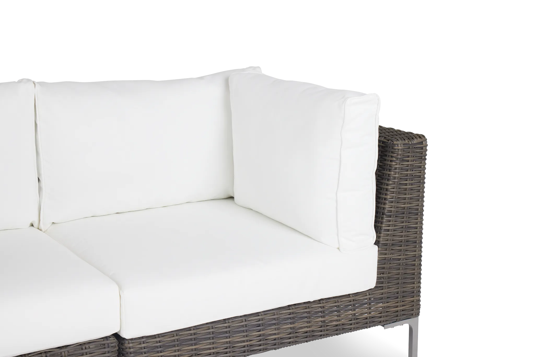 Tulum White Woven Modular Love