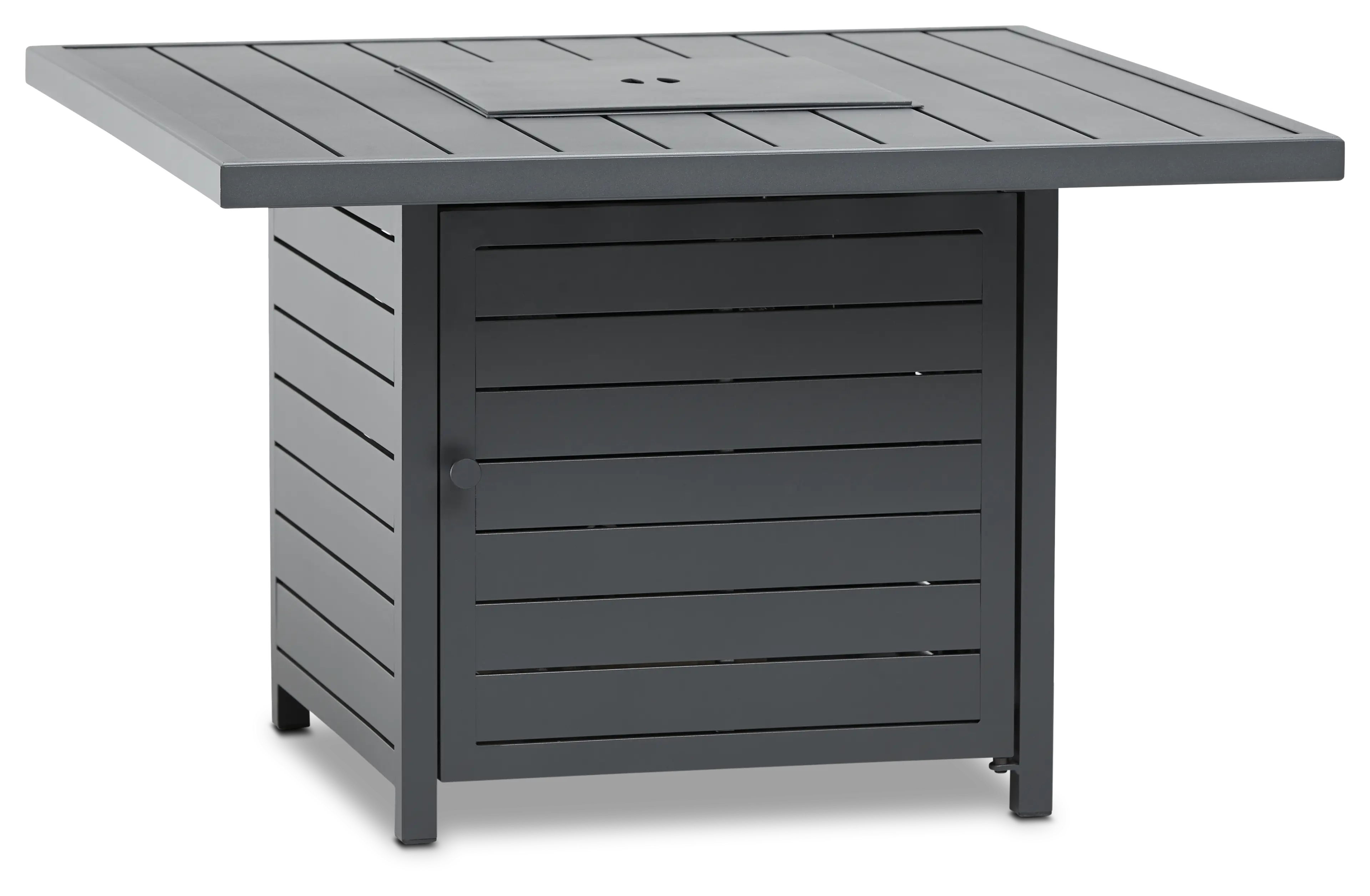 Linear Dark Gray Square Fire Pit Linear Dark Gray Square Fire Pit
