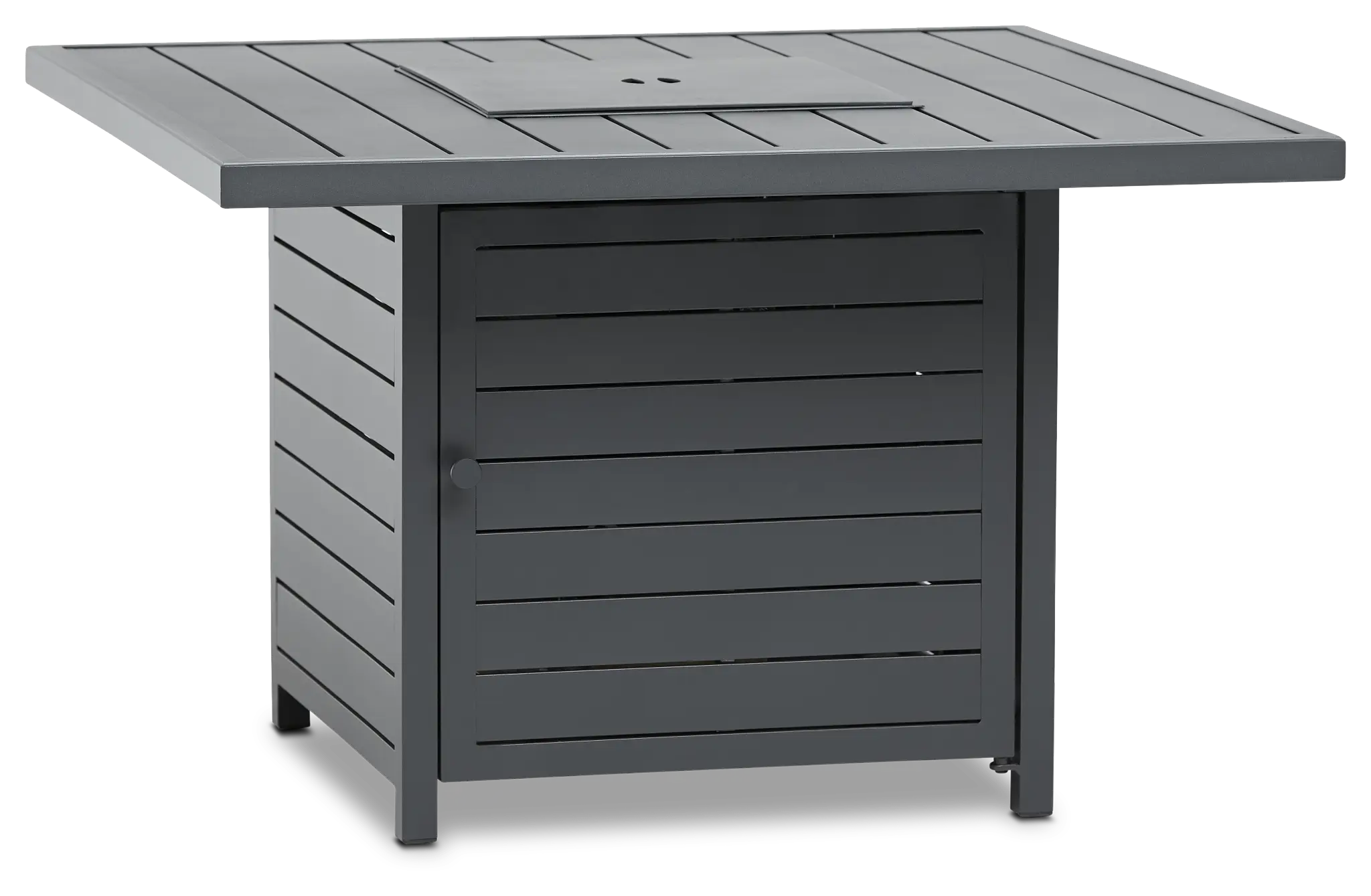 Linear Dark Gray Square Fire Pit Linear Dark Gray Square Fire Pit