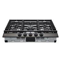 Lg 3023 Series Black 30" Gas Cook Top