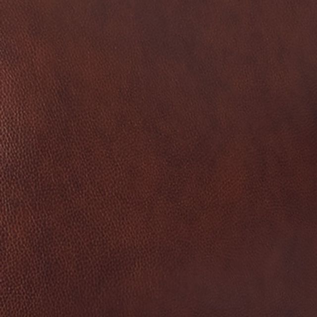 Carson9 Medium Brown Leather Medium Right Chaise Memory Foam Sleeper Sectional