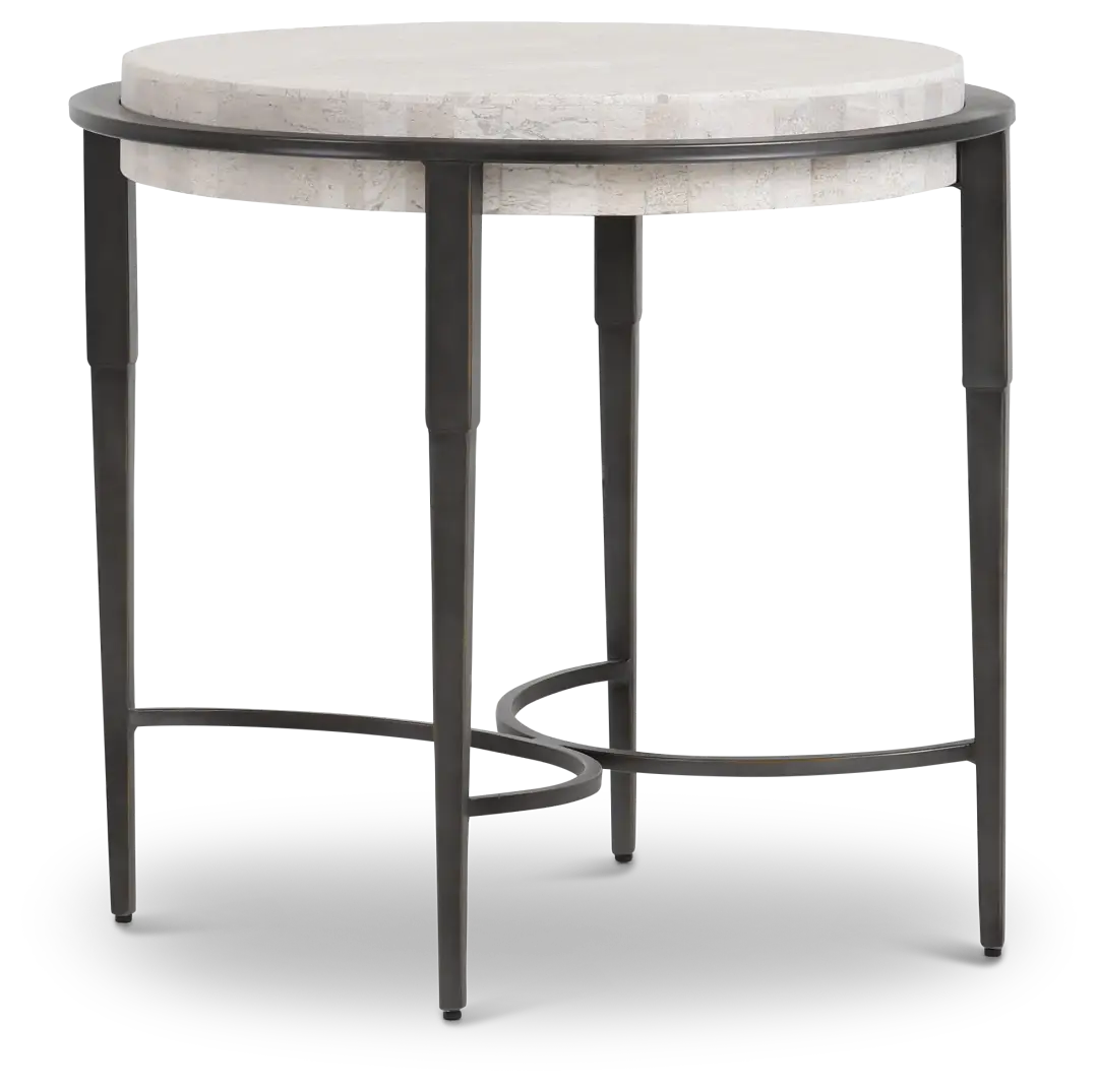 Barclay Beige End Table Barclay Beige End Table