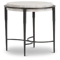 Barclay Beige End Table
