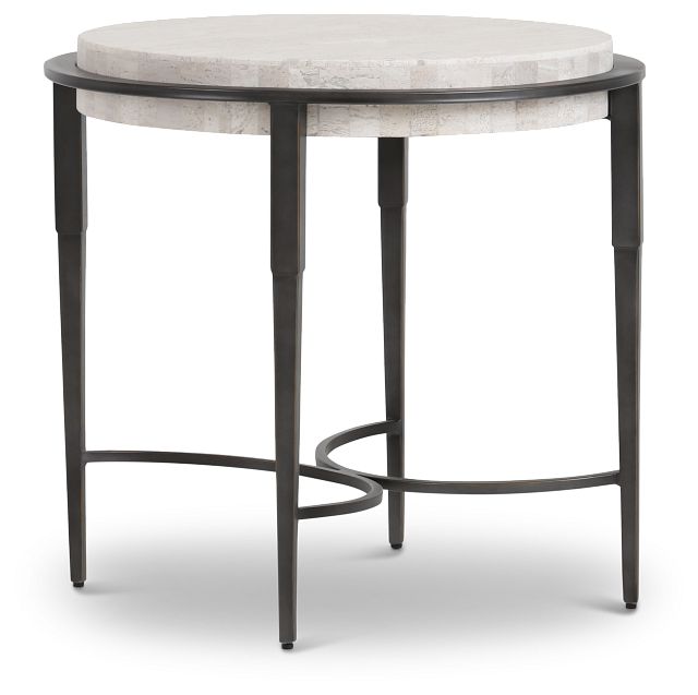 Barclay Beige End Table