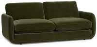 Jules Green Velvet Sofa