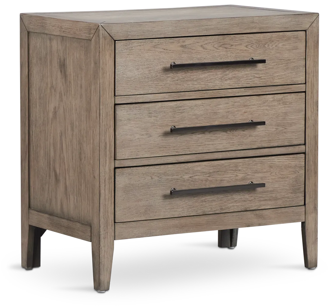 Alden Gray Nightstand
